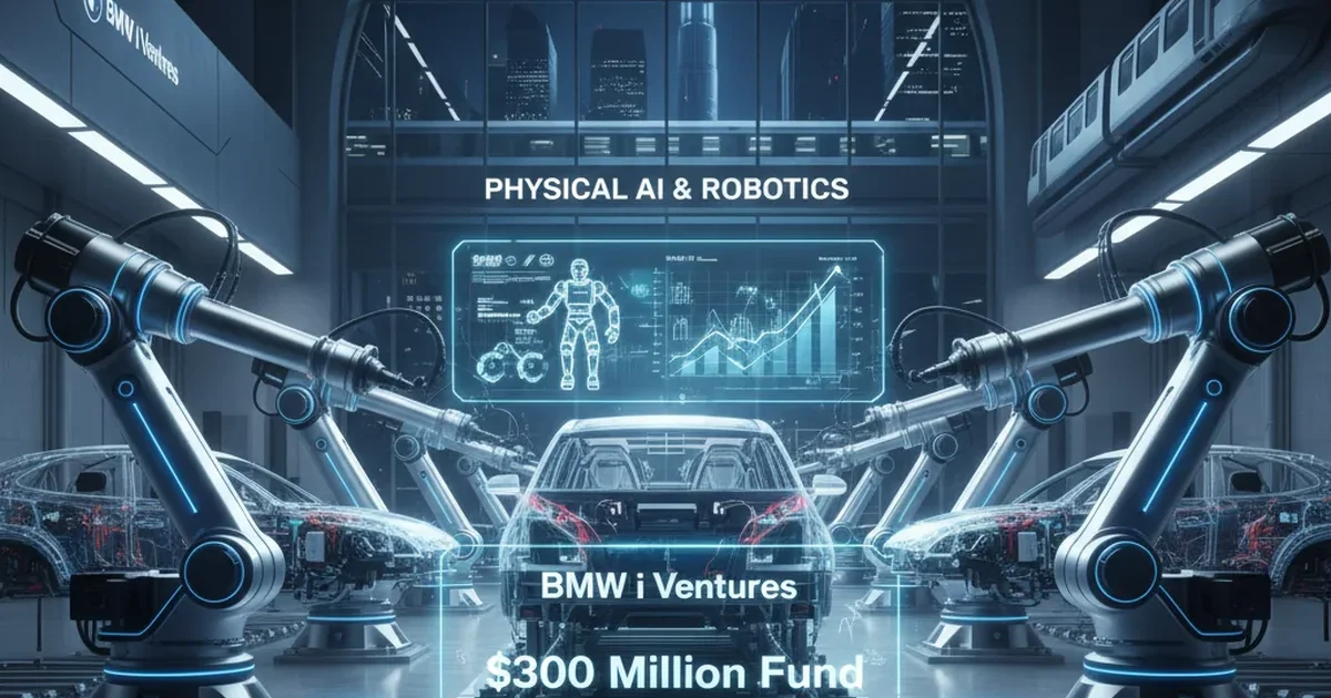 Η BMW i Ventures Εκτοξεύει Ταμείο 300 Εκατομμυρίων Δολαρίων Για Φυσική ΤΝ Και Ρομποτική