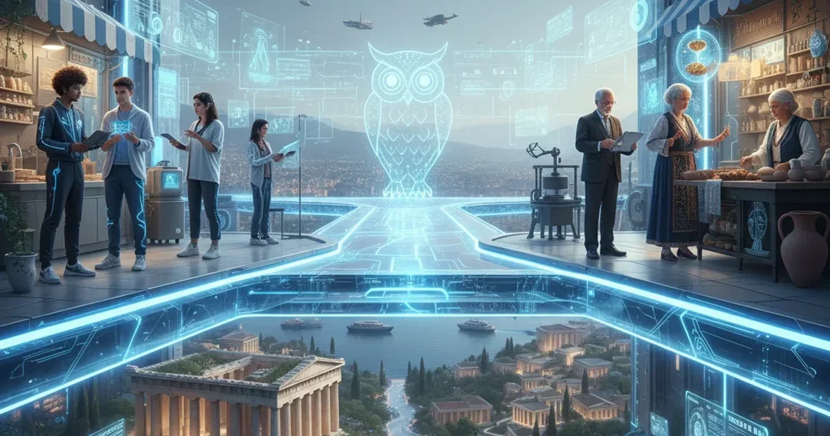 AI στην Ελλάδα: Το ψηφιακό παράδοξο μεταξύ νέων και επιχειρήσεων