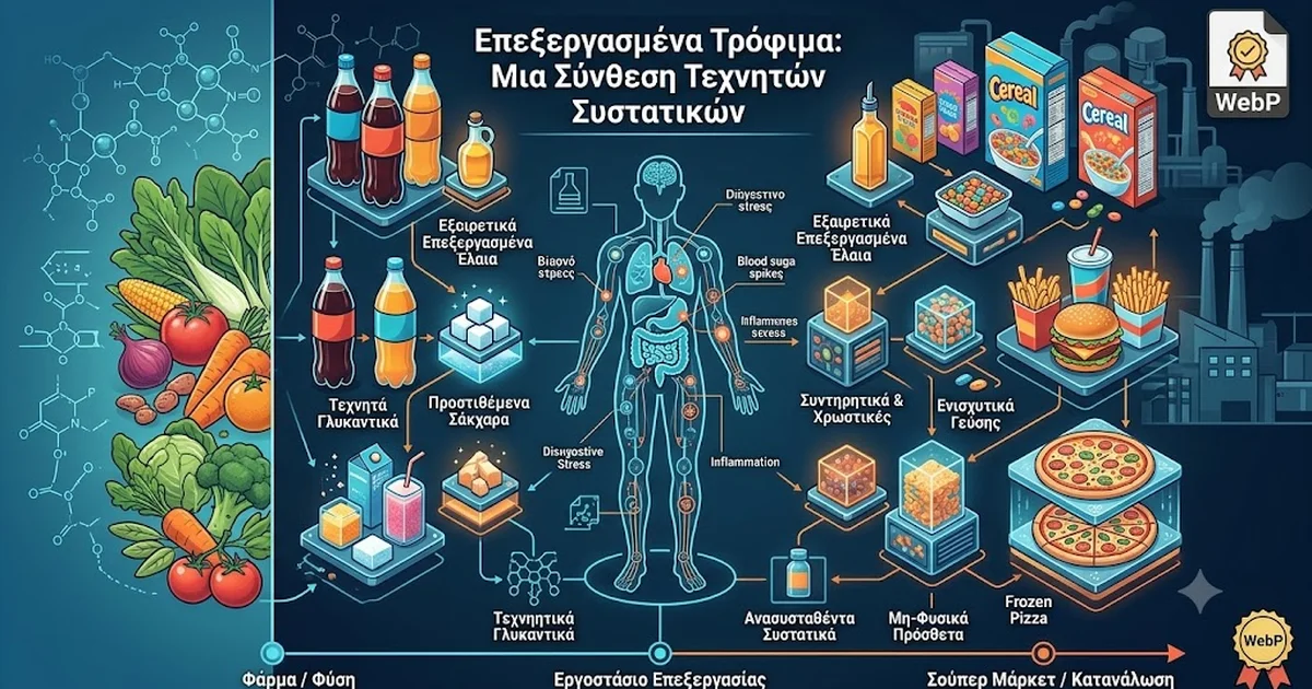 Τα υπερεπεξεργασμένα τρόφιμα μπορεί να "κλέβουν" την προσοχή σας ακόμα κι αν τρώτε υγιεινά
