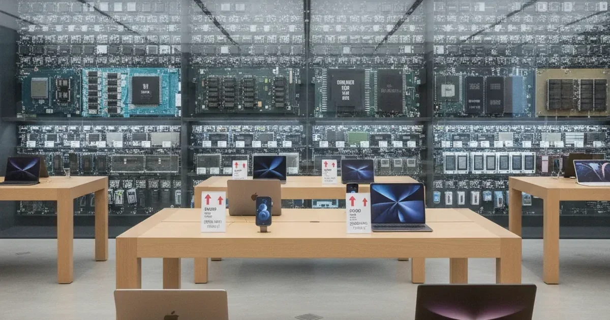 Η Apple αυξάνει τις τιμές, κατηγορεί το εκτοξευόμενο κόστος μνήμης