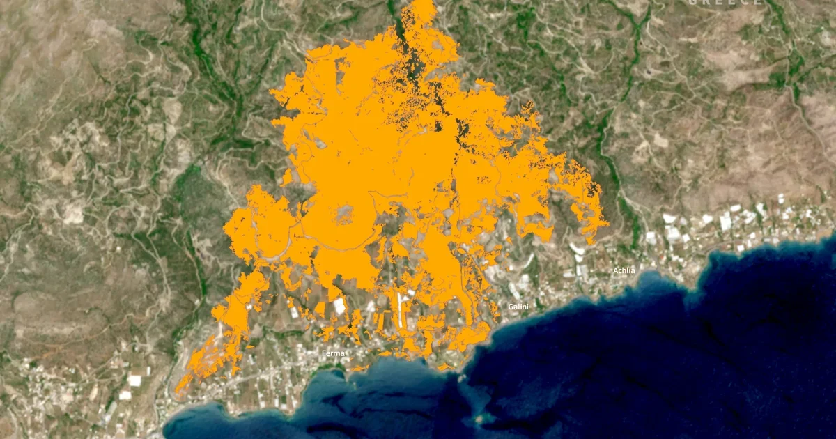Μεγάλη φωτιά σε κατάστημα ανταλλακτικών αυτοκινήτων στο Μενίδι - Τραυματίστηκε πυροσβέστης