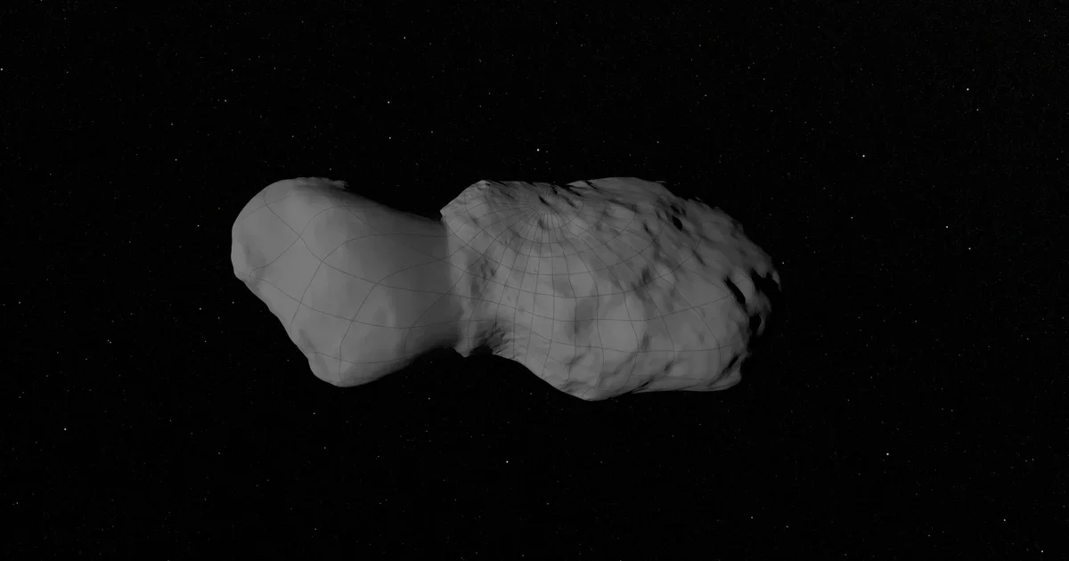 Η Lucy της NASA ανακάλυψε έναν ταλαντευόμενο αστεροειδή σε σχήμα φυστικιού με ίχνη αρχαίου νερού