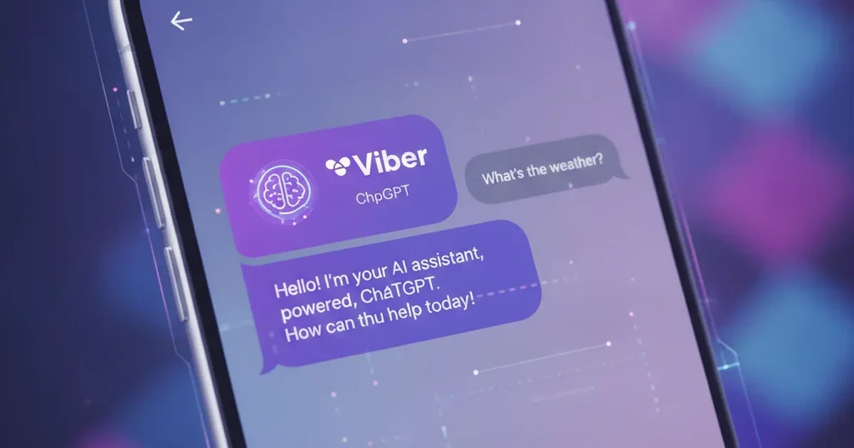 ChatGPT Ενσωματώνεται Επίσημα στο Viber στην Ελλάδα