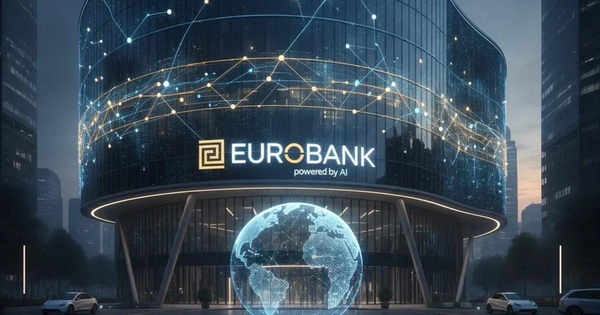 Η Eurobank επενδύει 1 δισ. ευρώ στην τεχνητή νοημοσύνη και το ψηφιακό banking